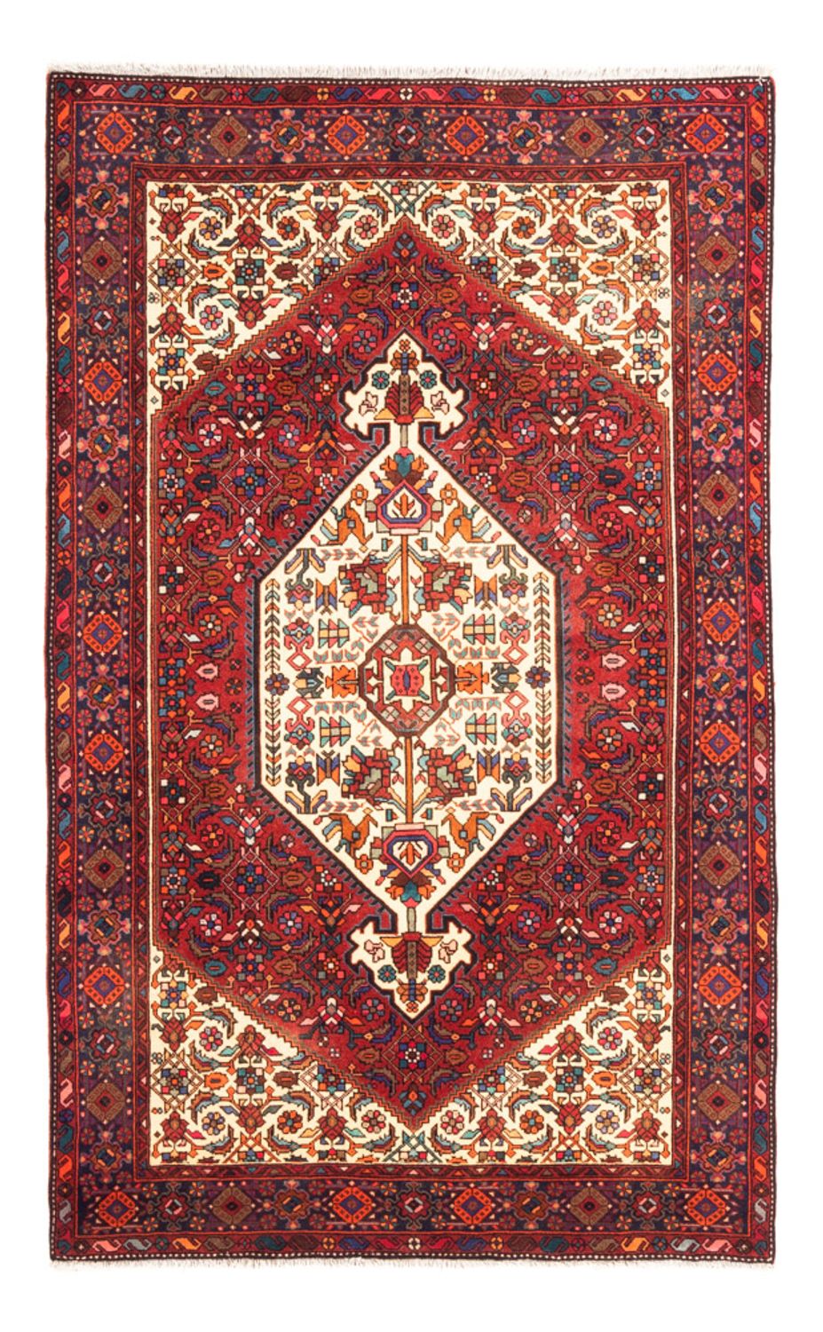 Perser Rug - Nomadic - 155 x 100 cm - red