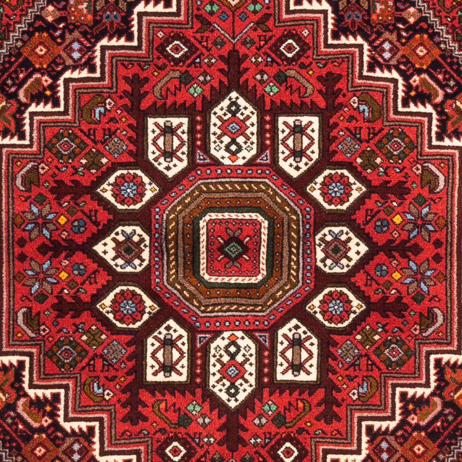 Perser Rug - Nomadic - 155 x 103 cm - red