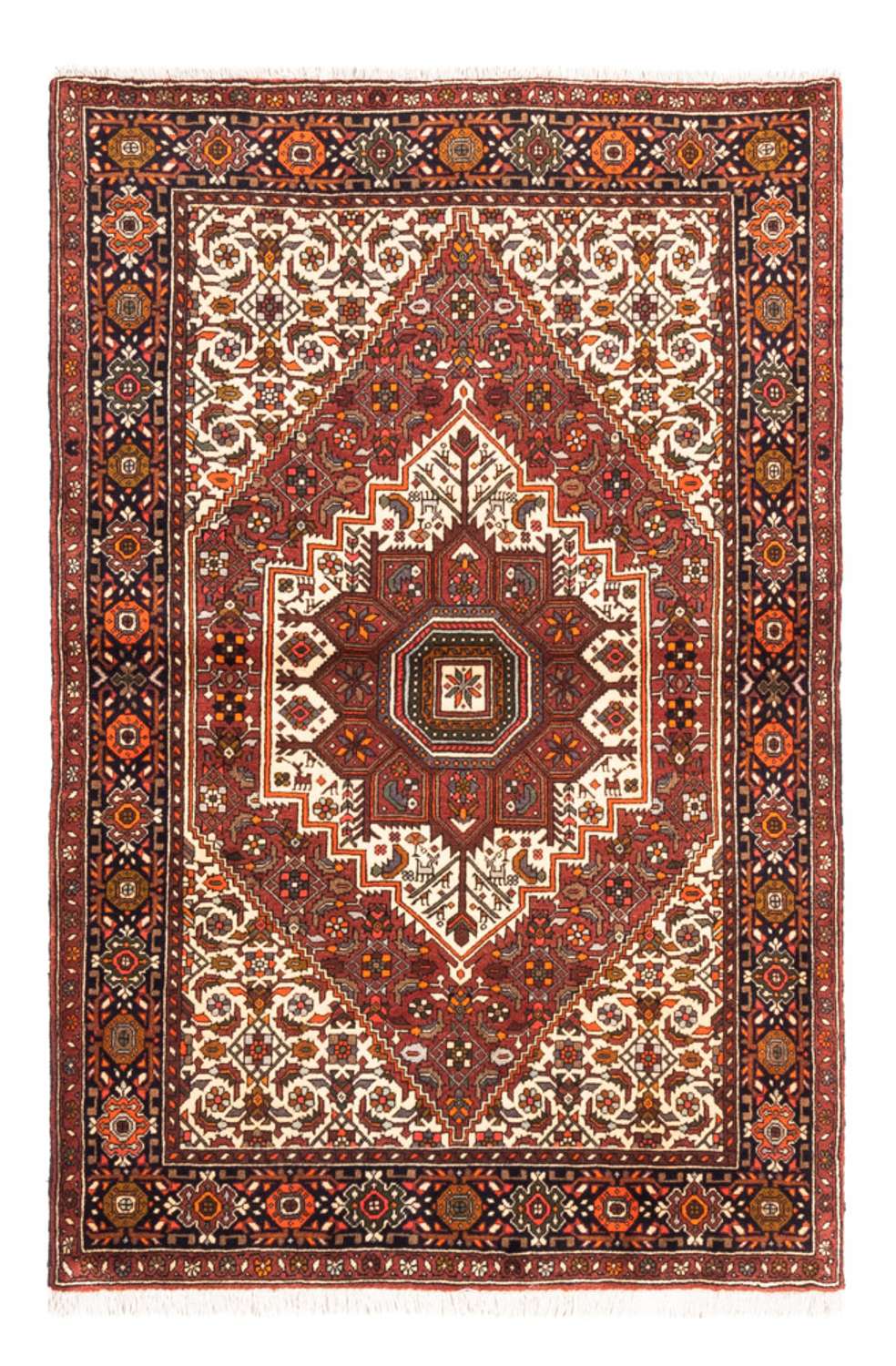 Perser Rug - Nomadic - 149 x 100 cm - red