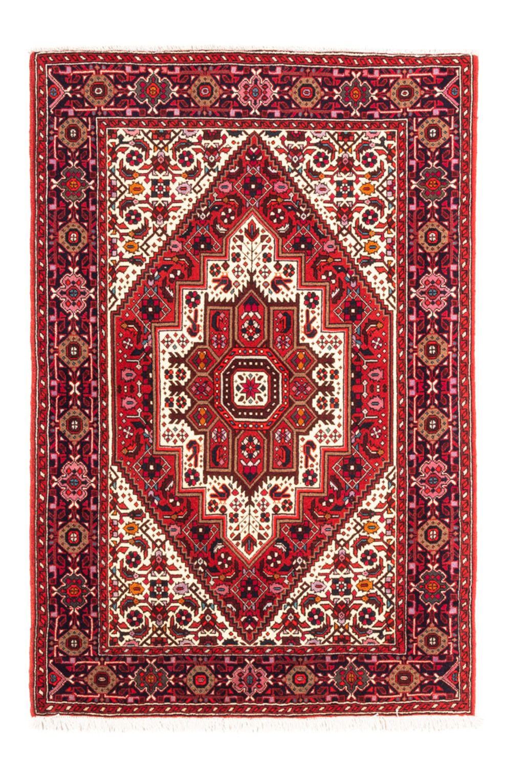 Perser Rug - Nomadic - 148 x 98 cm - red