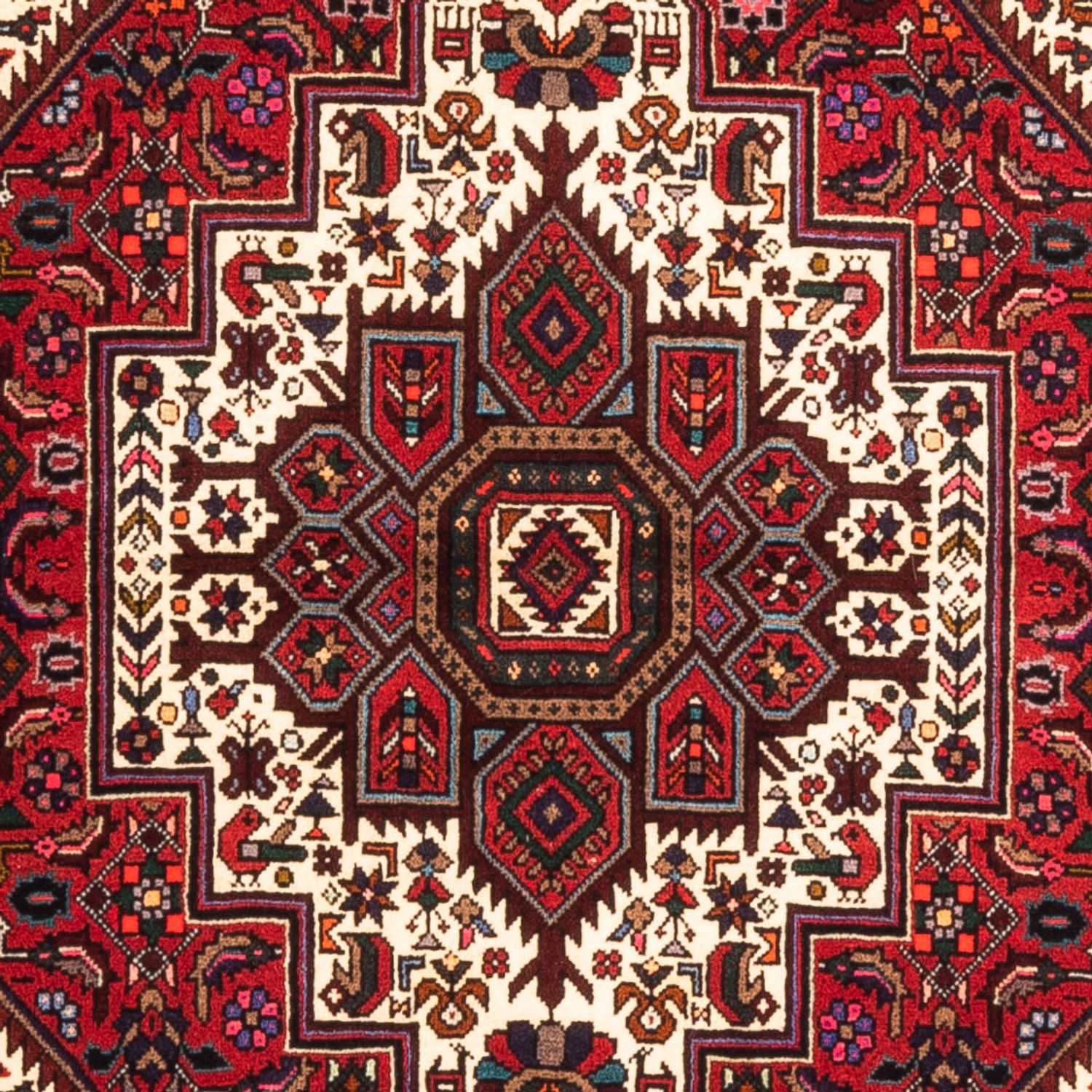 Perser Rug - Nomadic - 152 x 100 cm - red