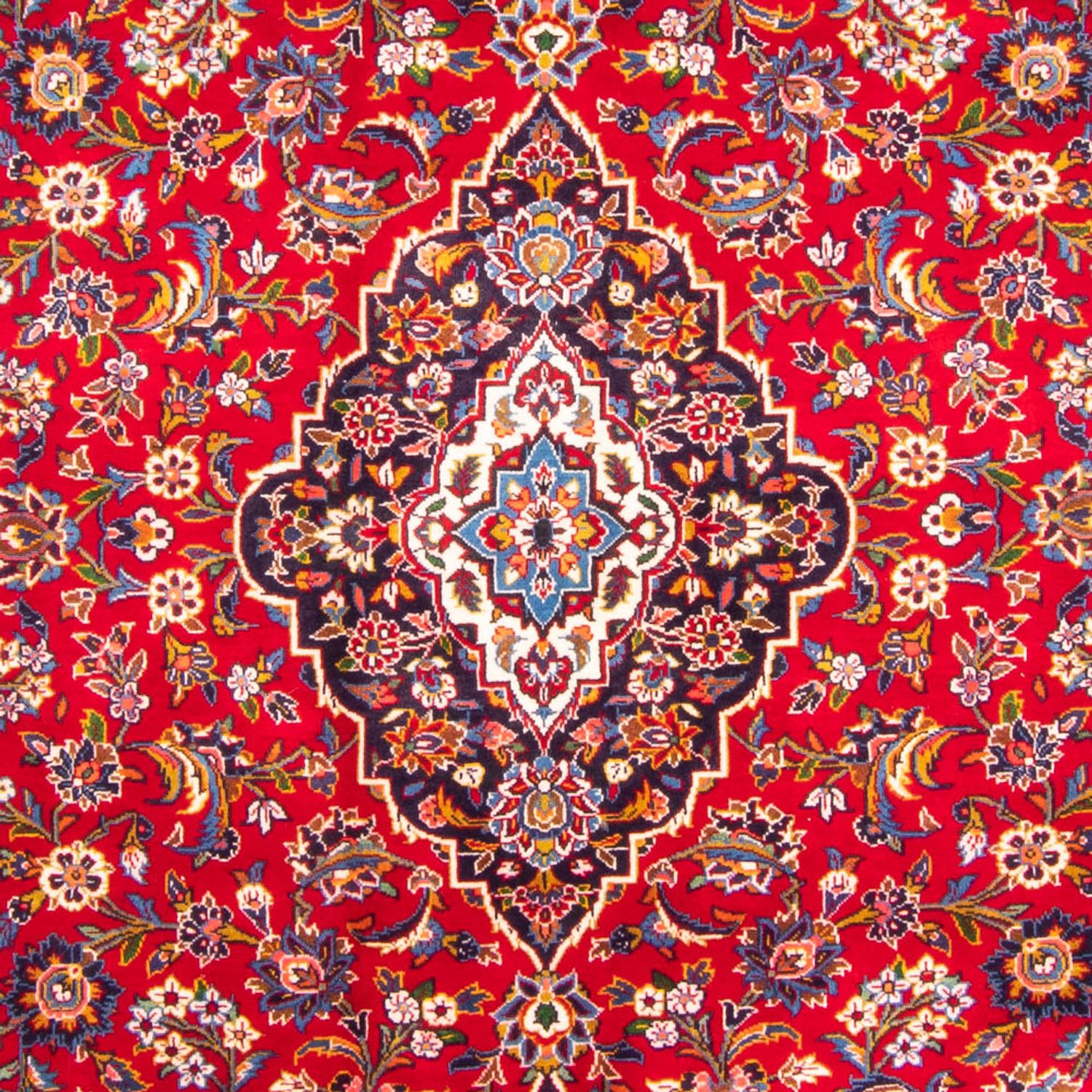 Perser Rug - Keshan - 343 x 241 cm - red