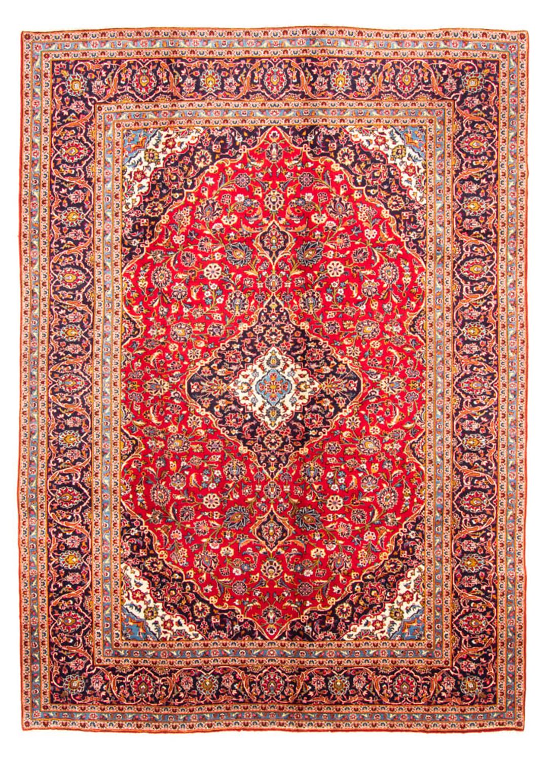 Perser Rug - Keshan - 340 x 247 cm - red