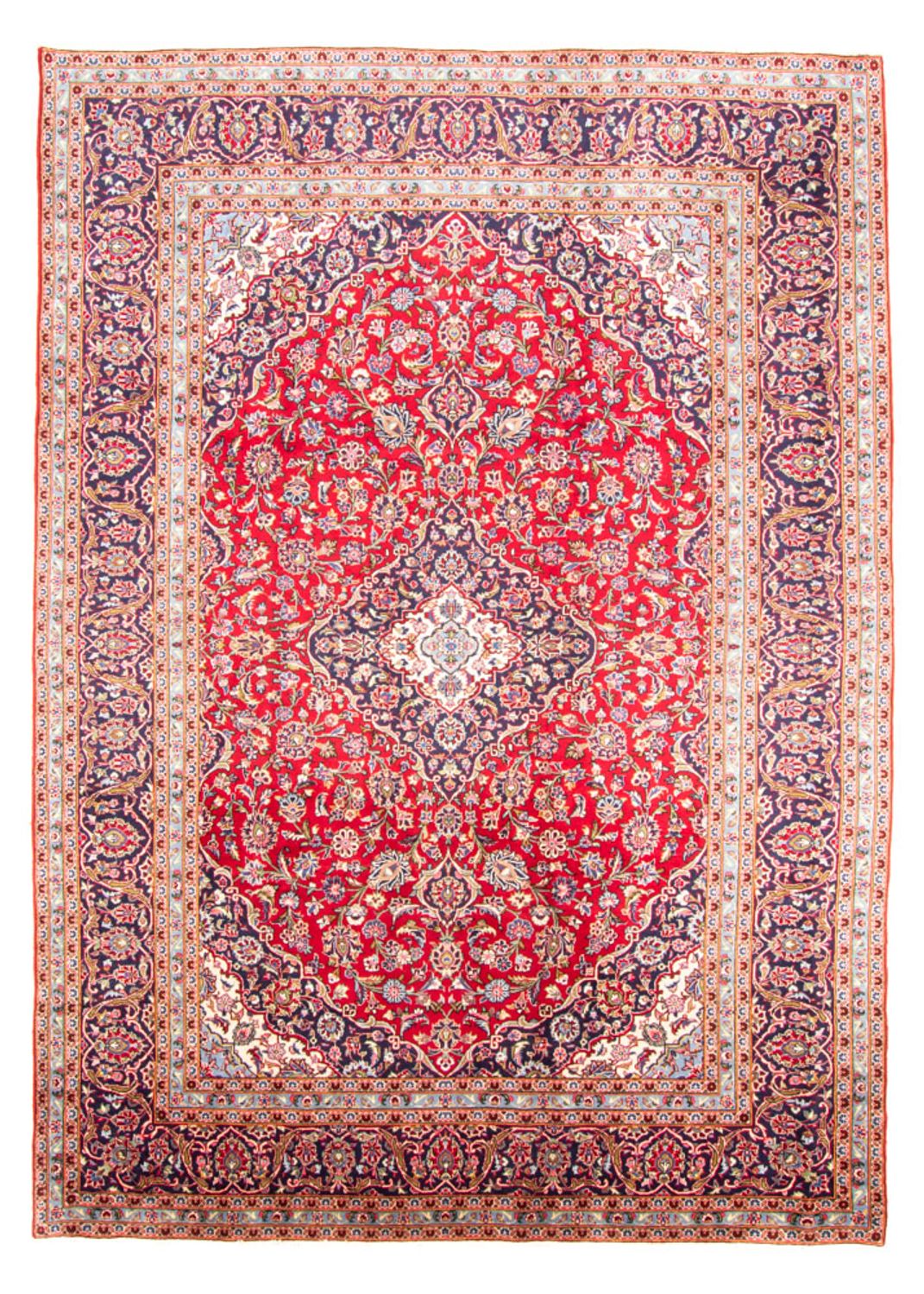 Perser Rug - Keshan - 349 x 243 cm - red