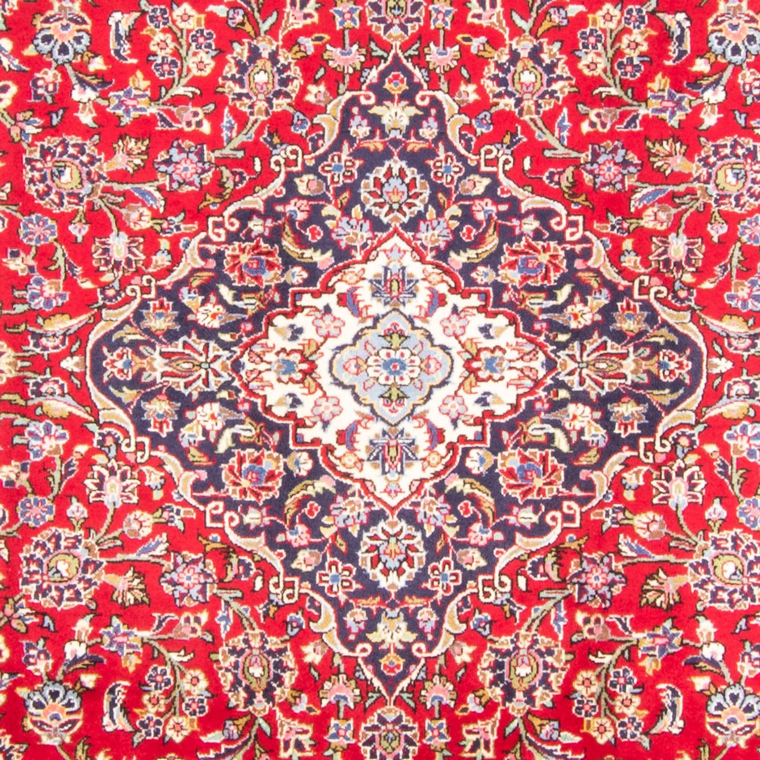 Perser Rug - Keshan - 349 x 243 cm - red