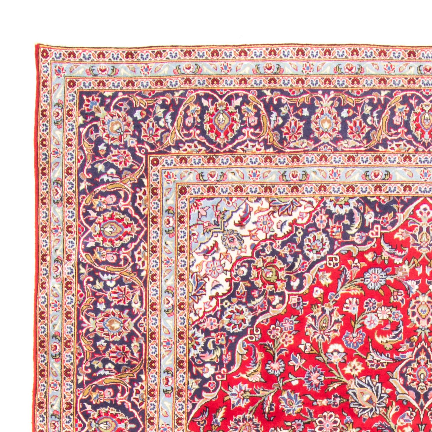 Perser Rug - Keshan - 349 x 243 cm - red