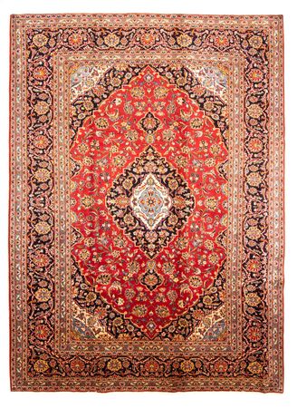 Perser Rug - Keshan - 343 x 248 cm - red