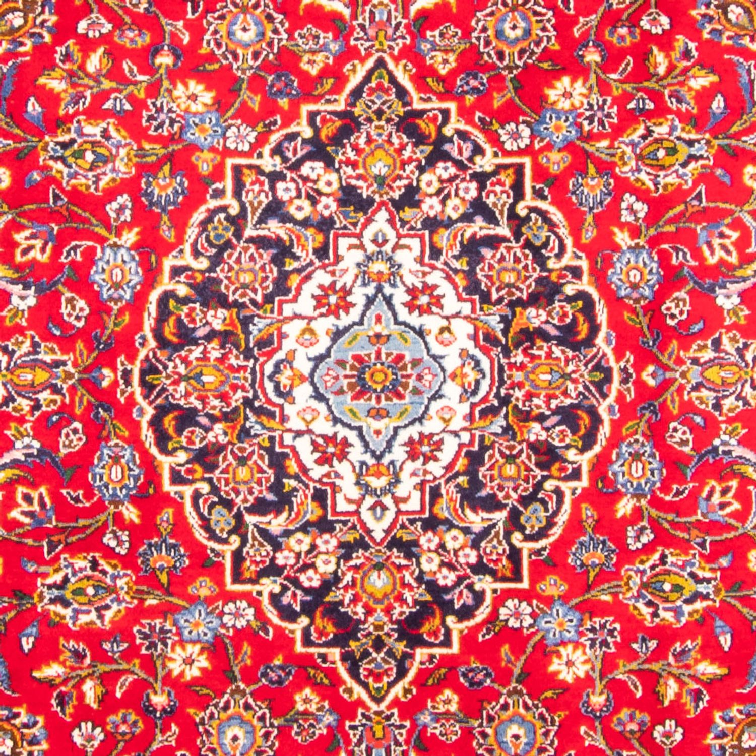 Perser Rug - Keshan - 355 x 246 cm - red