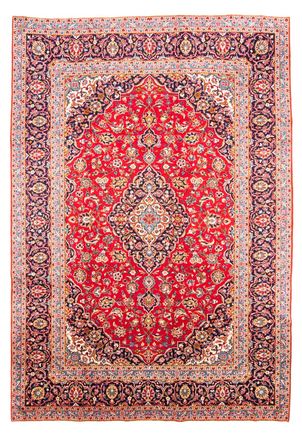 Perser Rug - Keshan - 360 x 248 cm - red