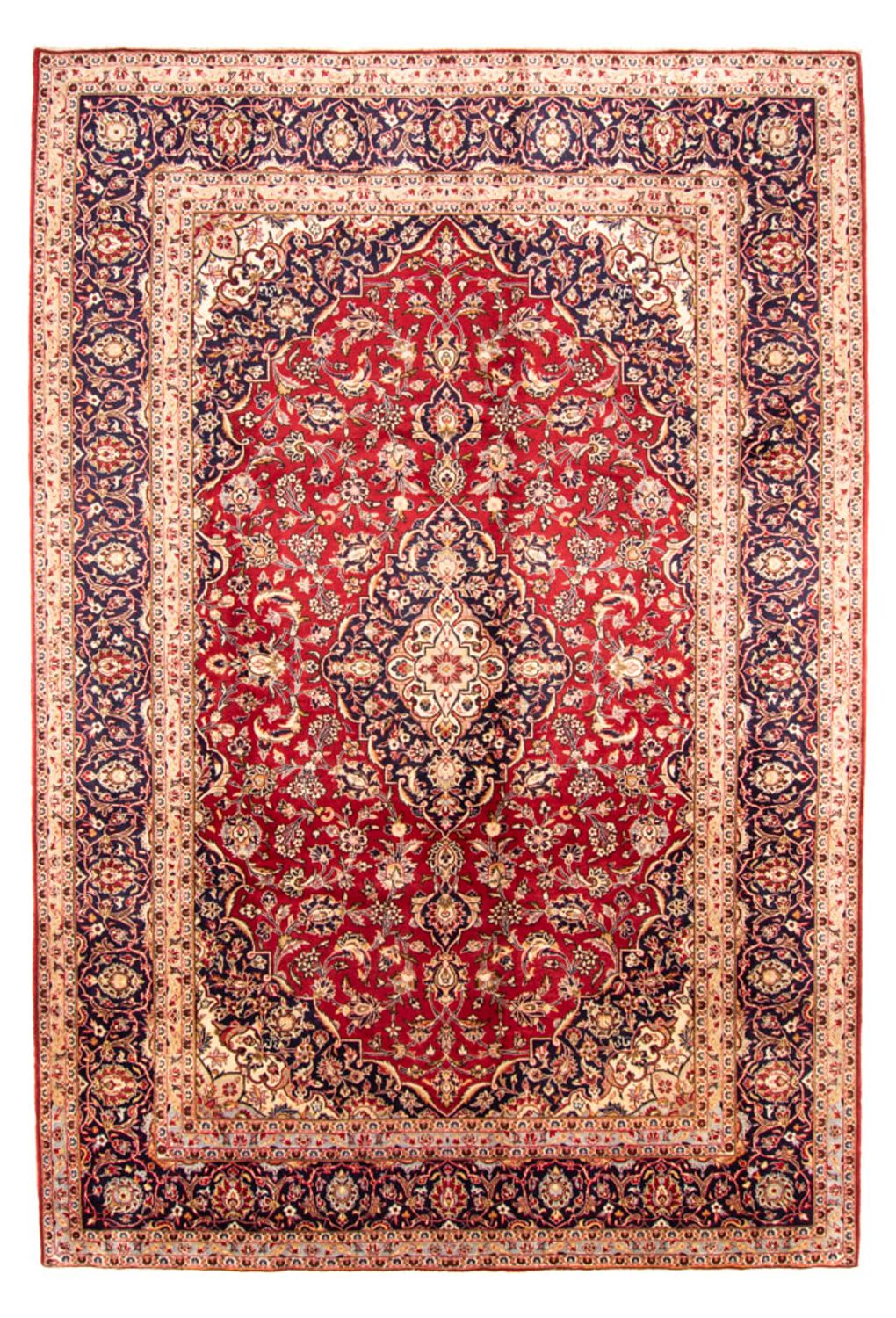 Perser Rug - Keshan - 367 x 252 cm - red