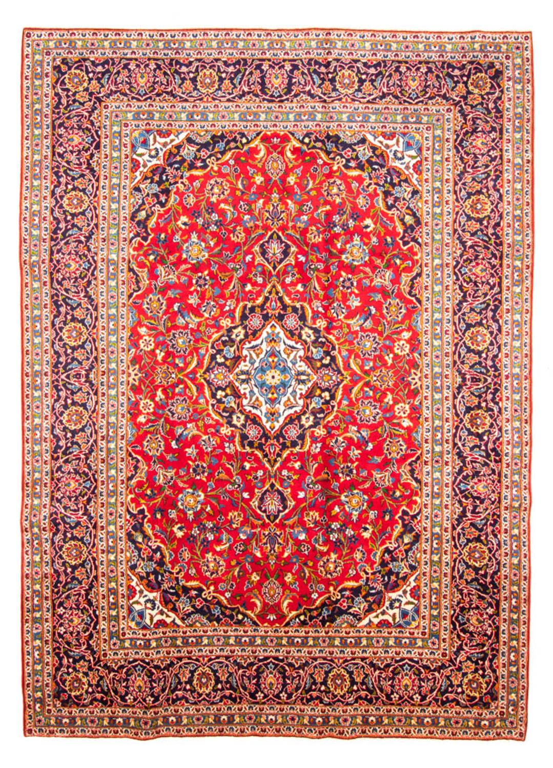 Perser Rug - Keshan - 364 x 260 cm - red