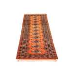 Runner Turkaman Rug - 193 x 52 cm - orange