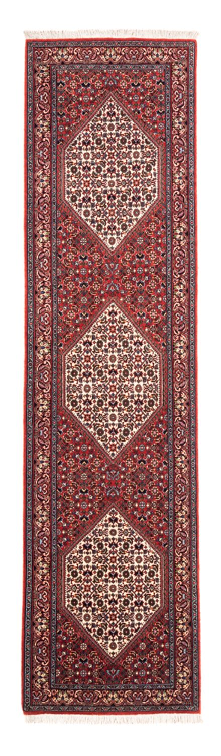 Runner Perser Rug - Bidjar - 228 x 61 cm - red