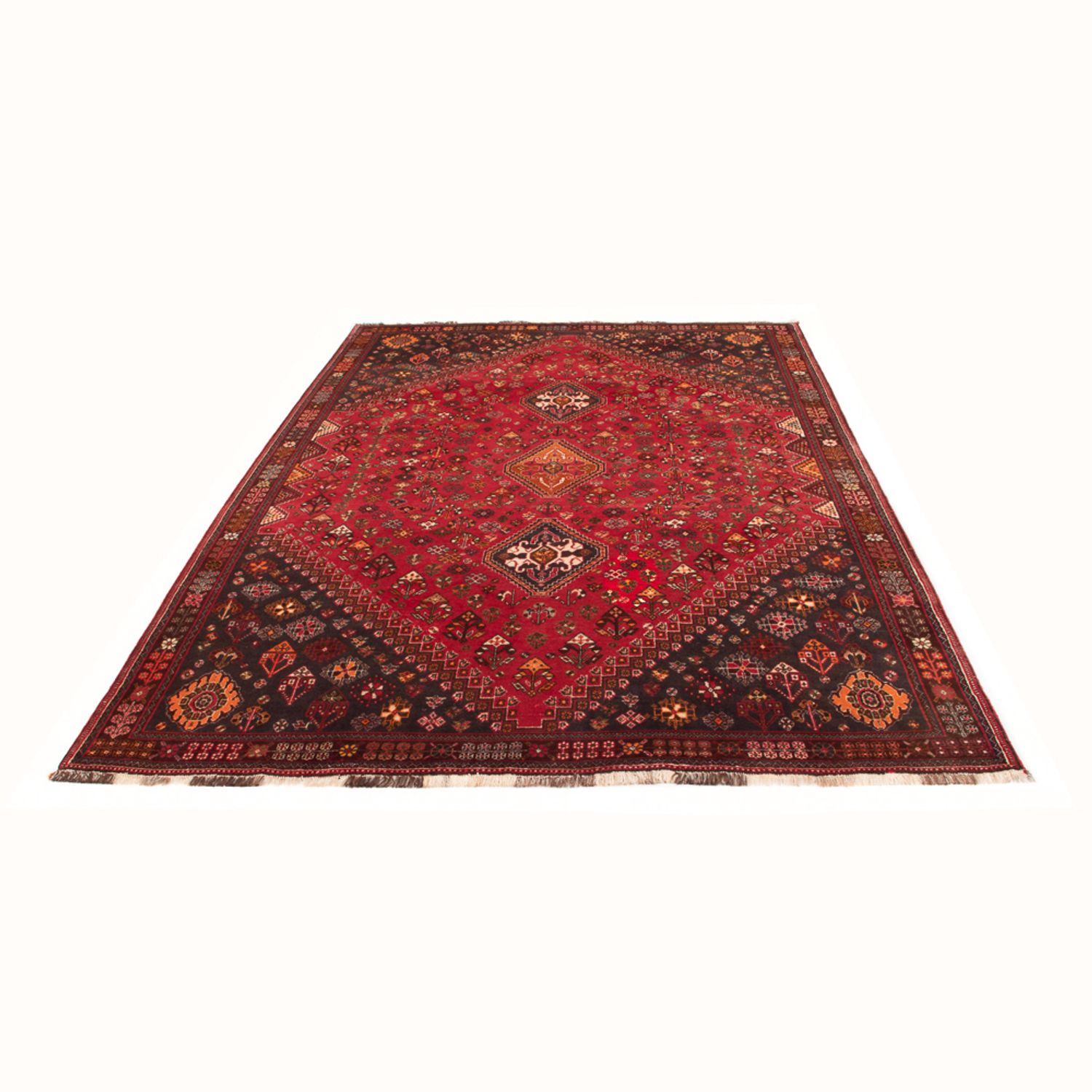 Perser Rug - Nomadic - 283 x 178 cm - red