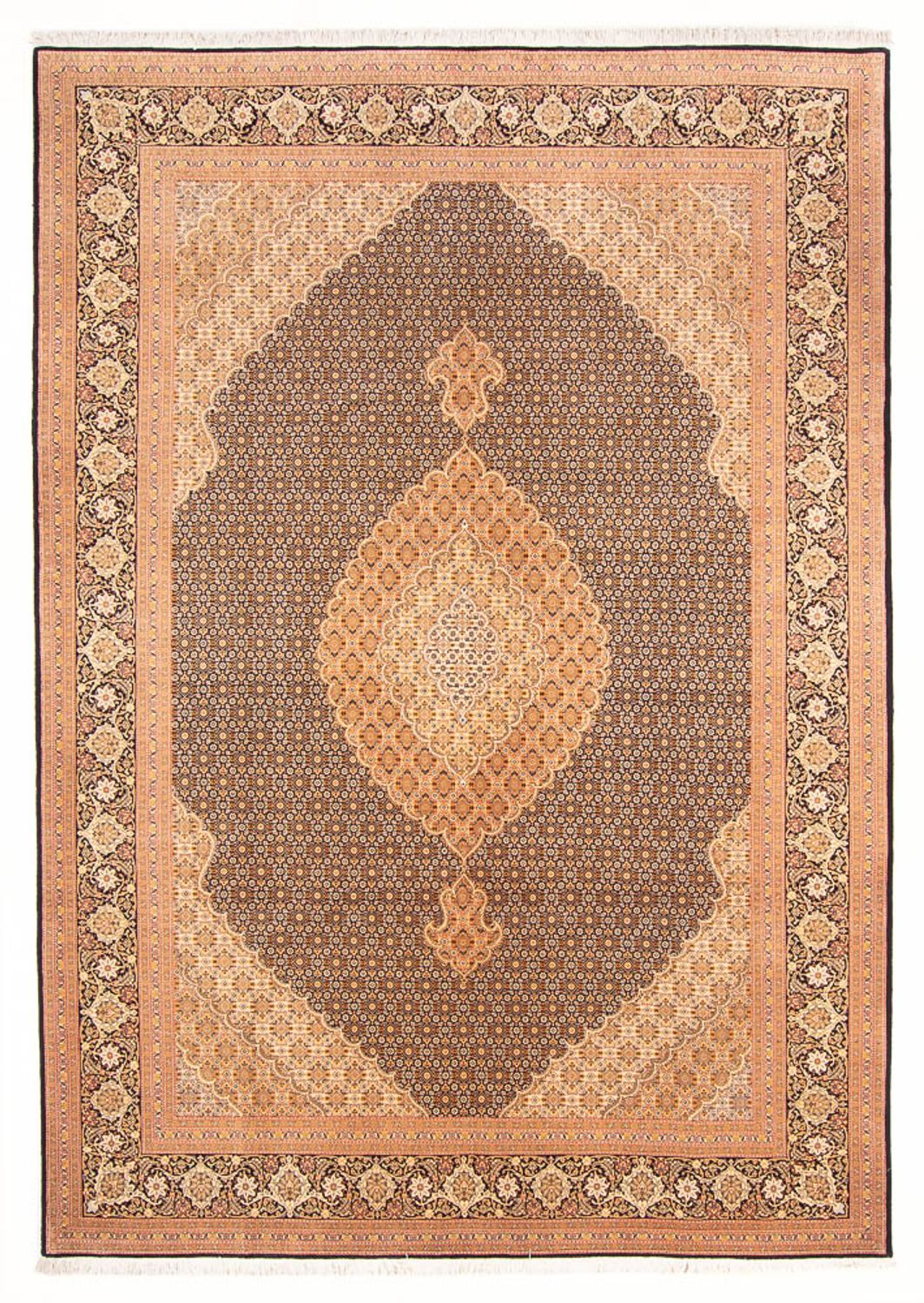 Perser Rug - Tabriz - Royal - 300 x 202 cm - dark blue