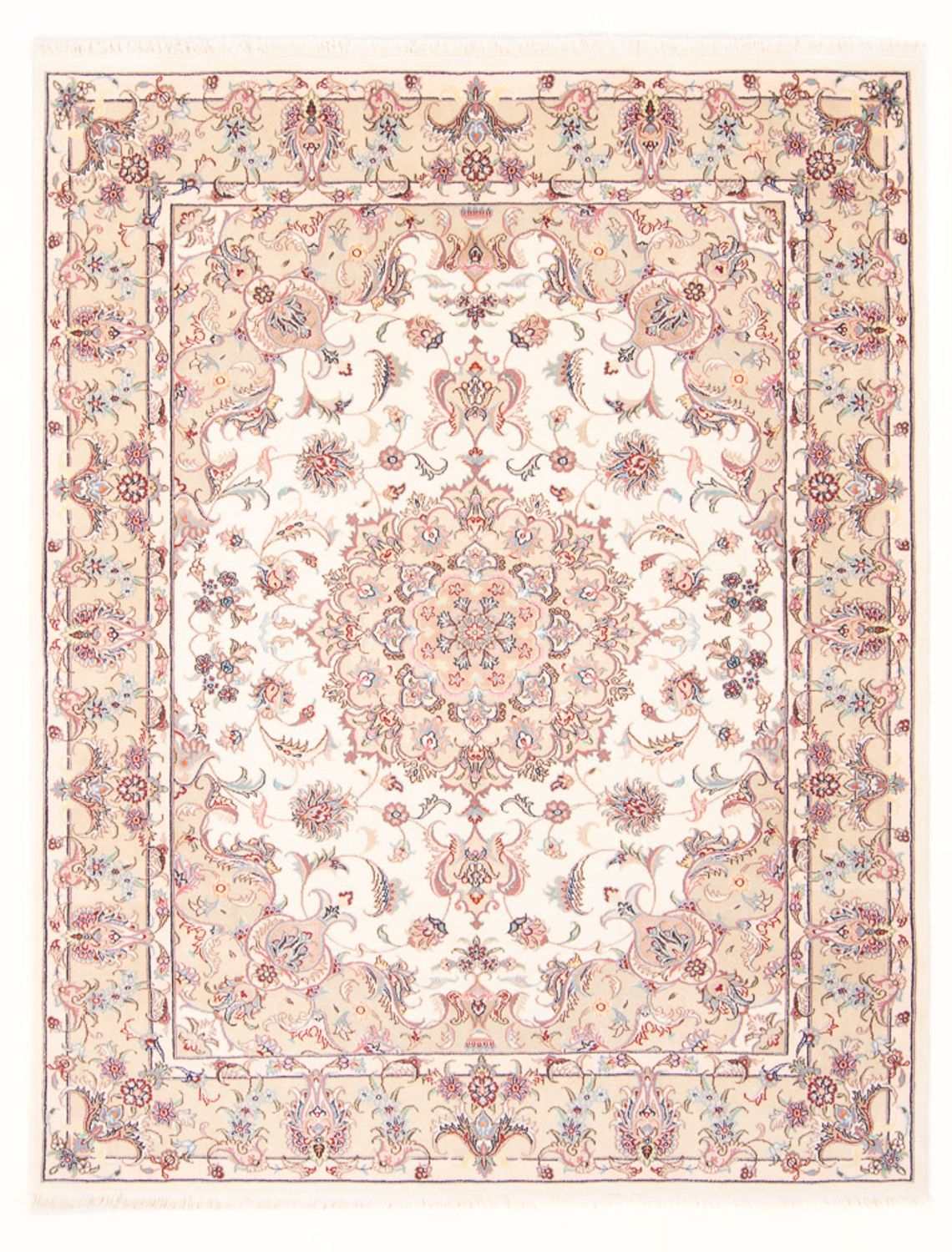 Perser Rug - Tabriz - Royal - 196 x 150 cm - cream