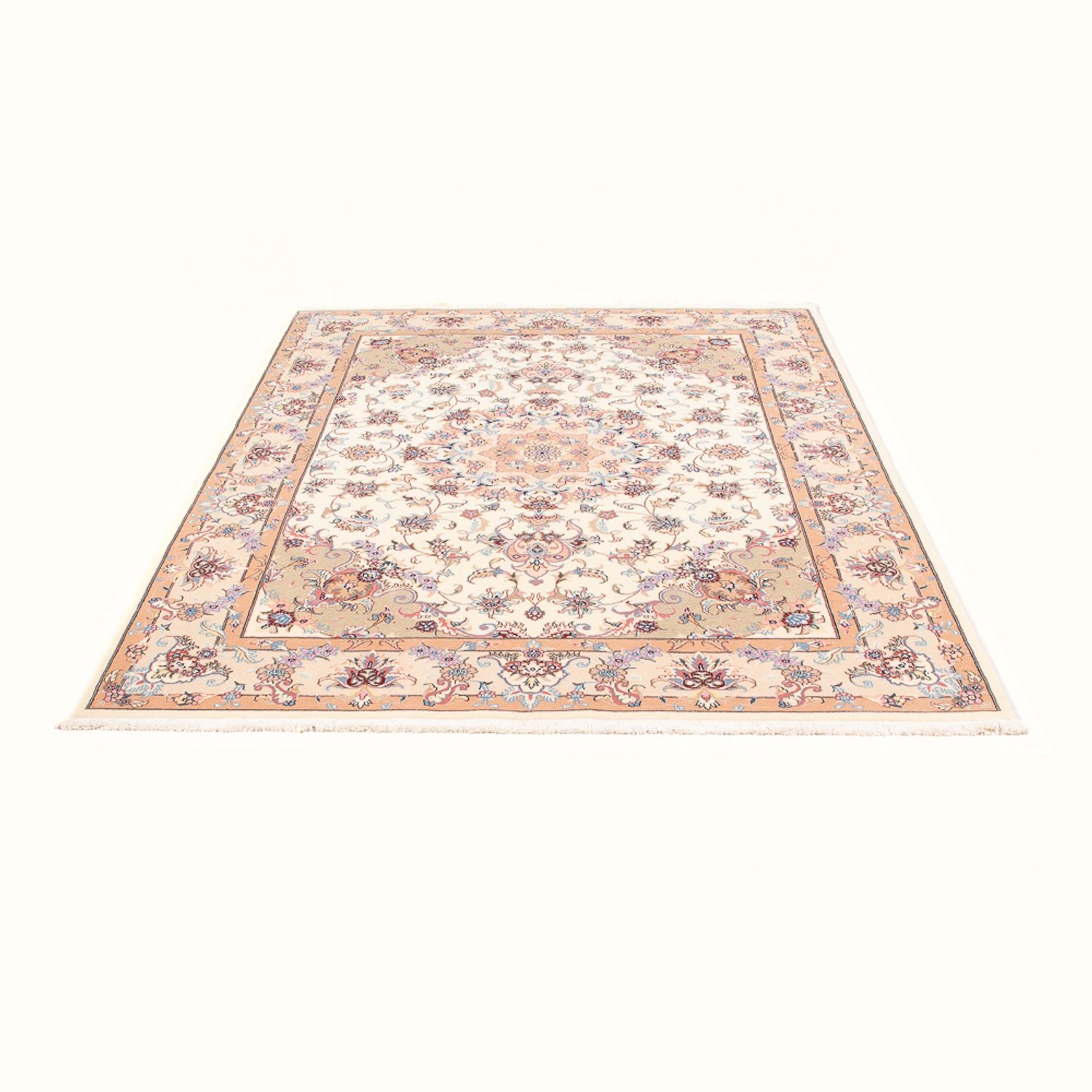 Perser Rug - Tabriz - Royal - 195 x 147 cm - cream