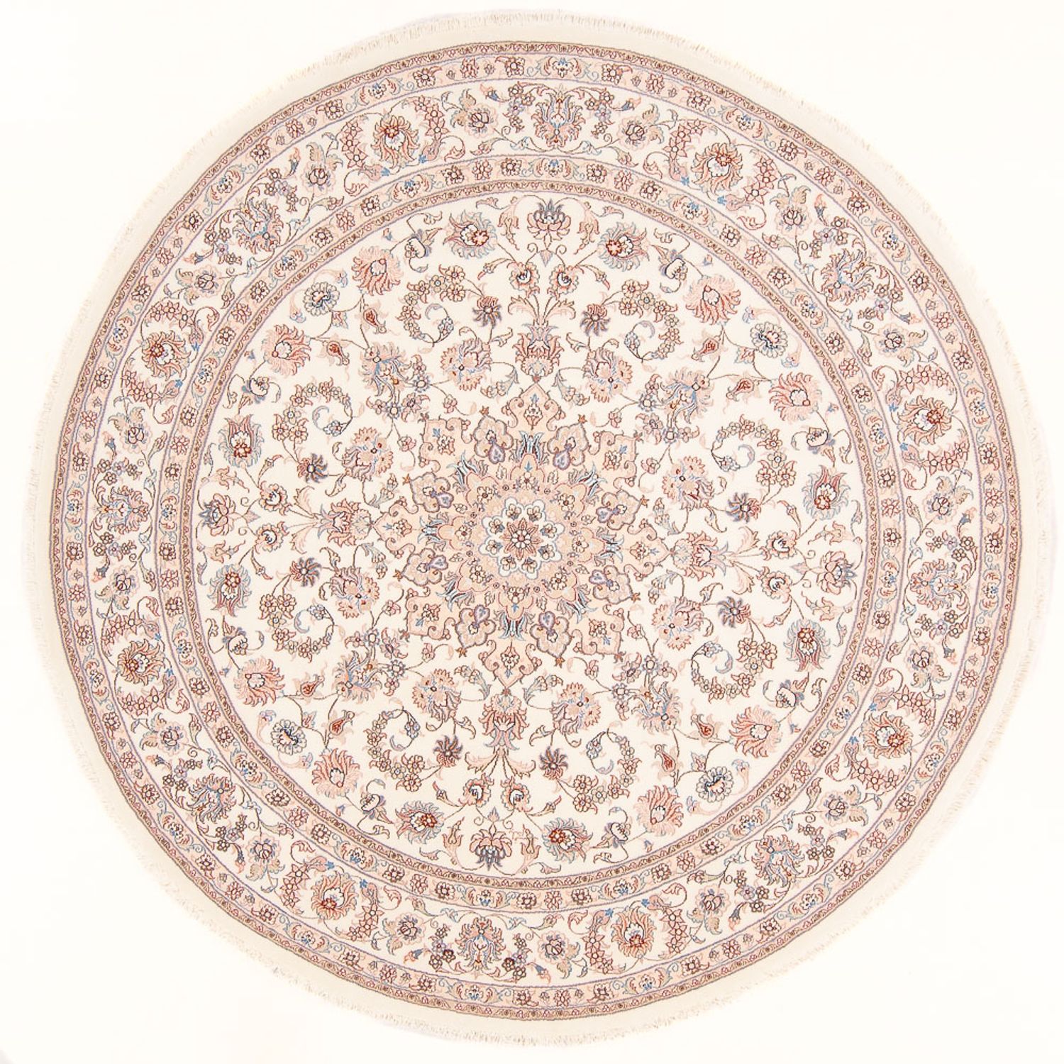 Perser Rug - Tabriz - Royal round  - 202 x 196 cm - cream