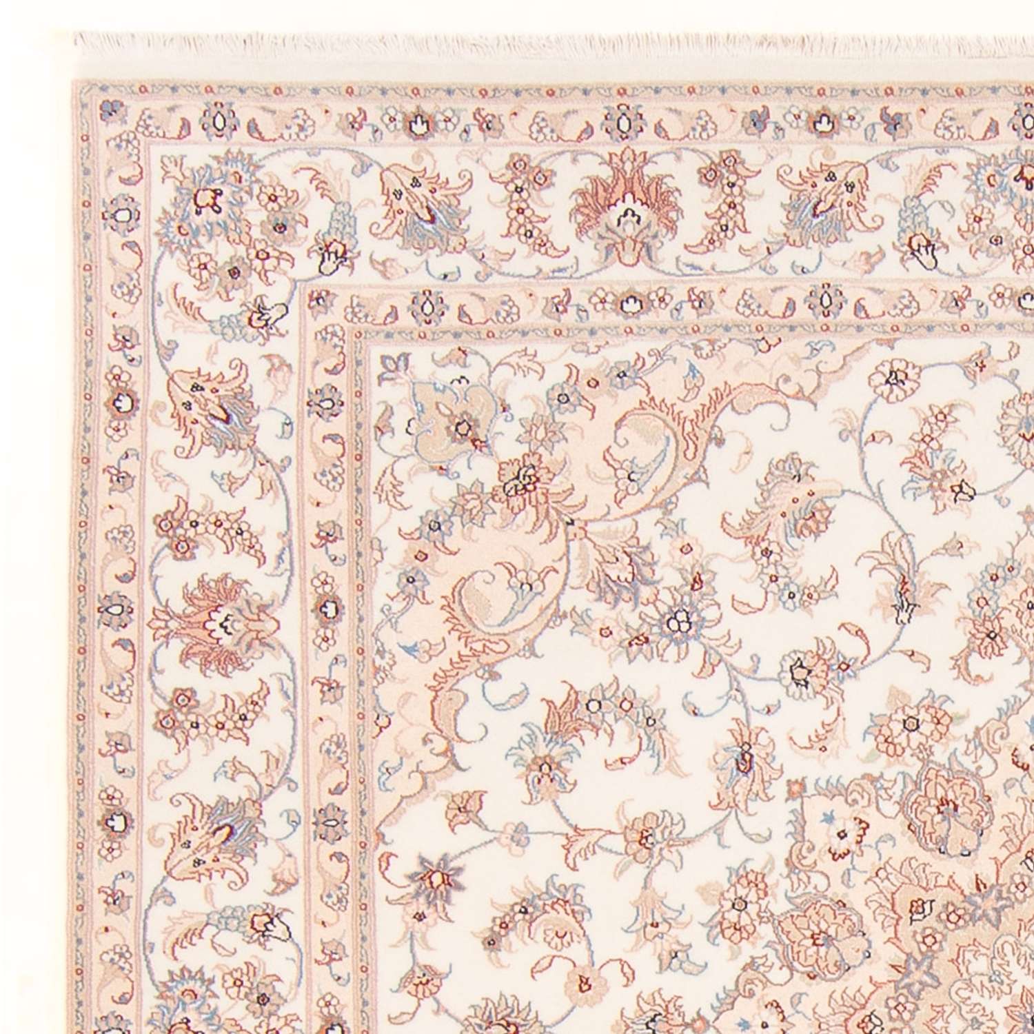 Perser Rug - Tabriz - Royal square  - 205 x 200 cm - cream