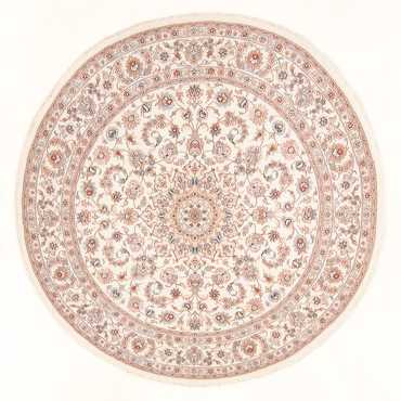 Perser Rug - Tabriz - Royal round  - 200 x 200 cm - cream