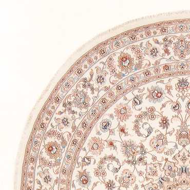 Perser Rug - Tabriz - Royal round  - 200 x 200 cm - cream