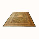 Silk Rug - Ghom Silk - Premium - 294 x 196 cm - olive green