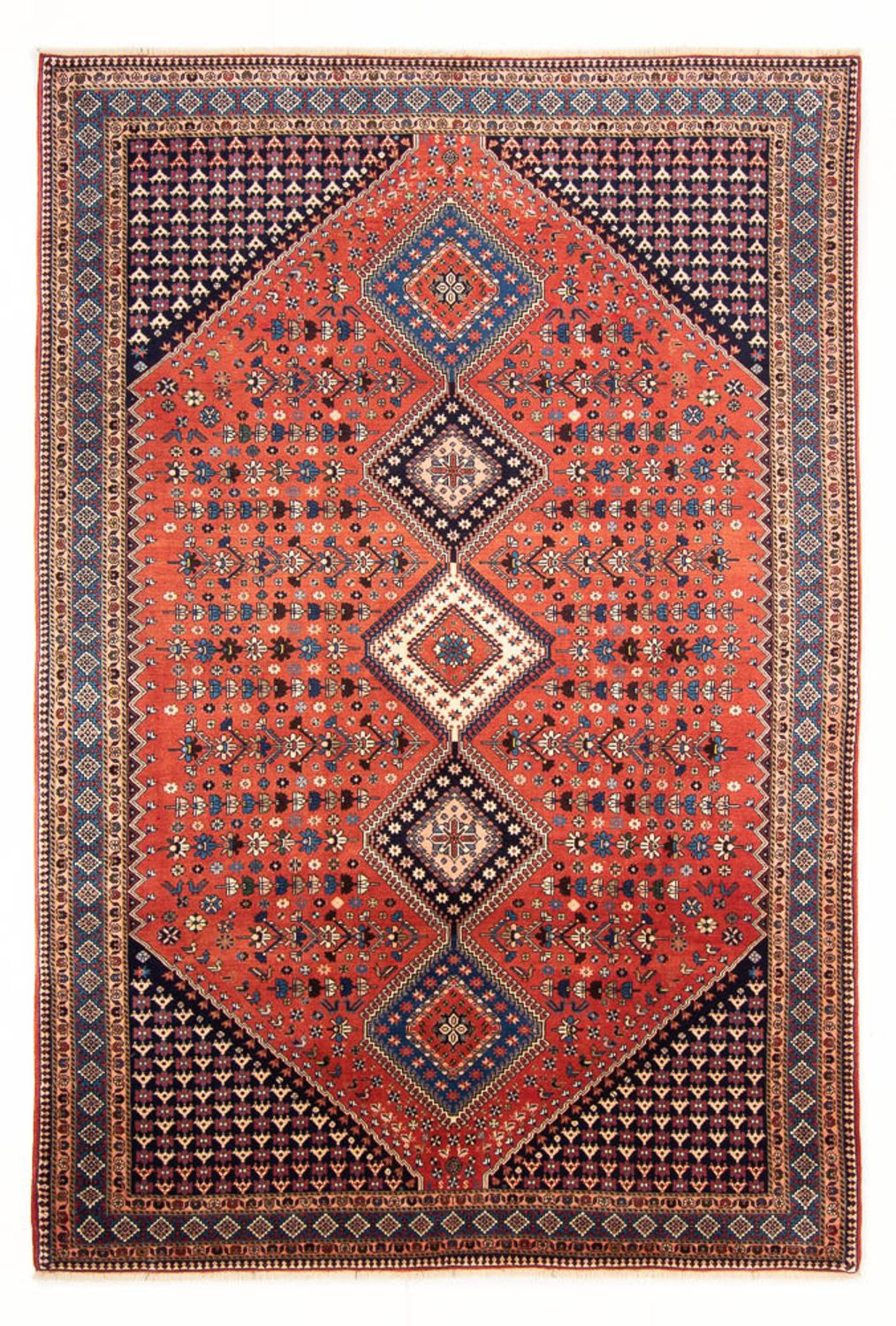 Perser Rug - Nomadic - 304 x 202 cm - red