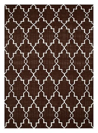 Designer Rug - 300 x 240 cm - dark camel