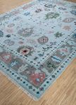 Wool Rug - 300 x 240 cm - sky blue