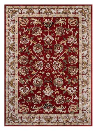 Wool Rug - 270 x 180 cm - red