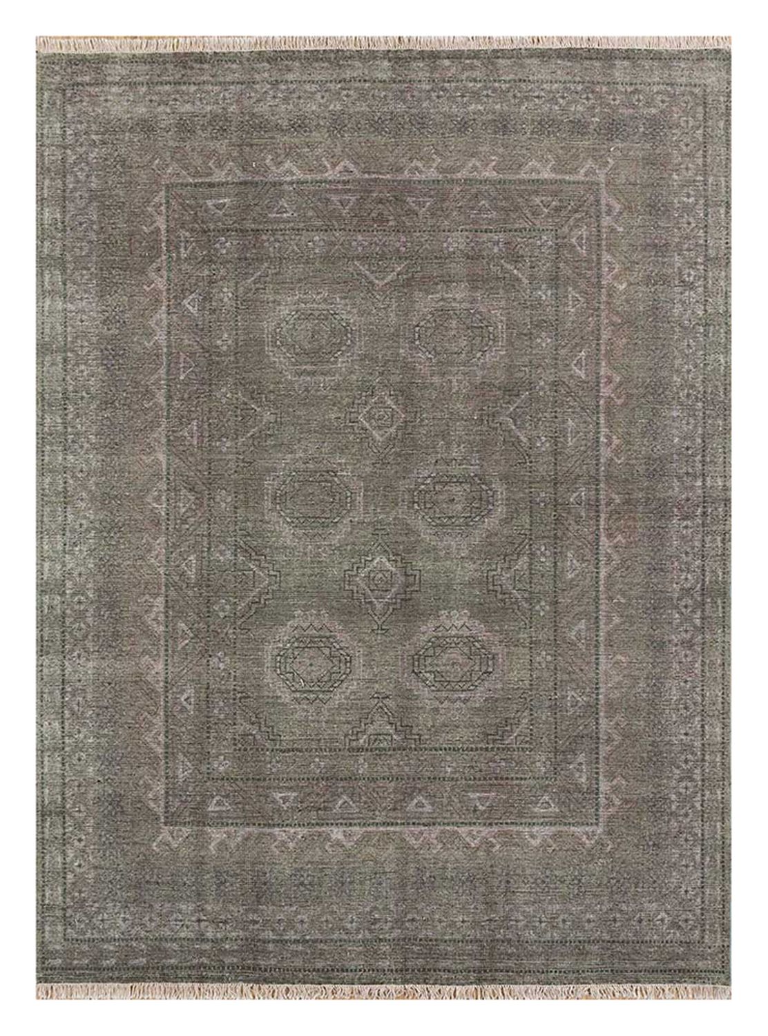 Wool Rug - 300 x 240 cm - grey