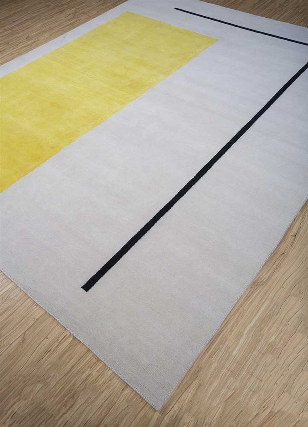 Wool Rug - 360 x 270 cm - light grey