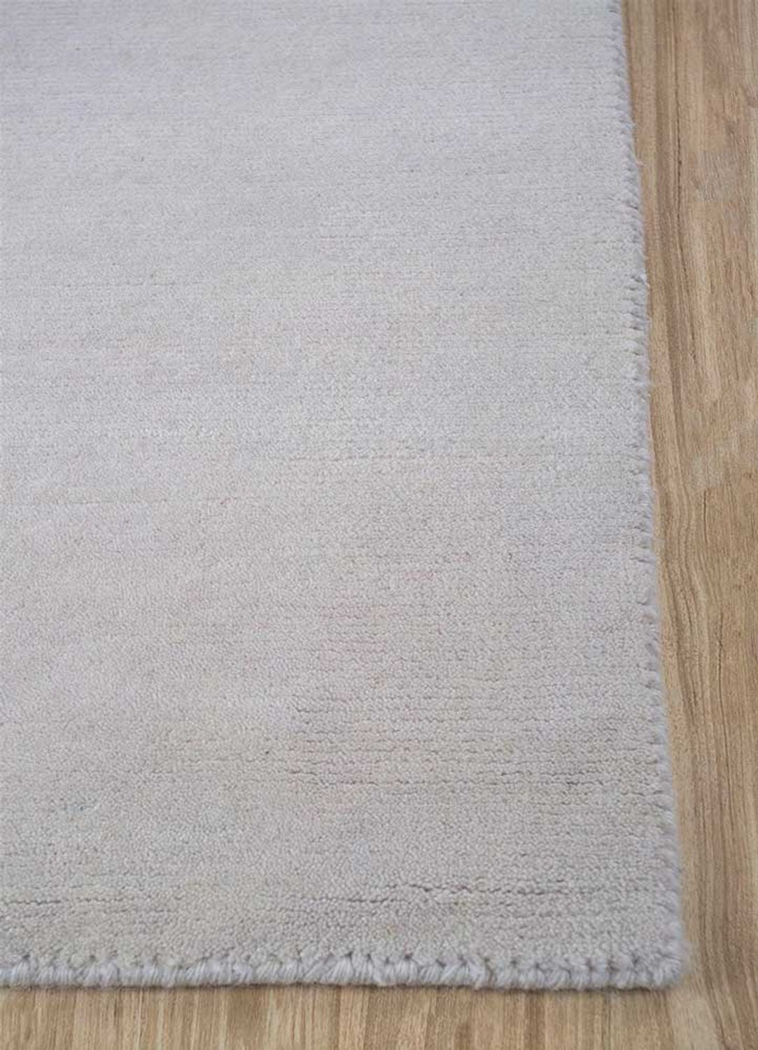 Wool Rug - 360 x 270 cm - light grey