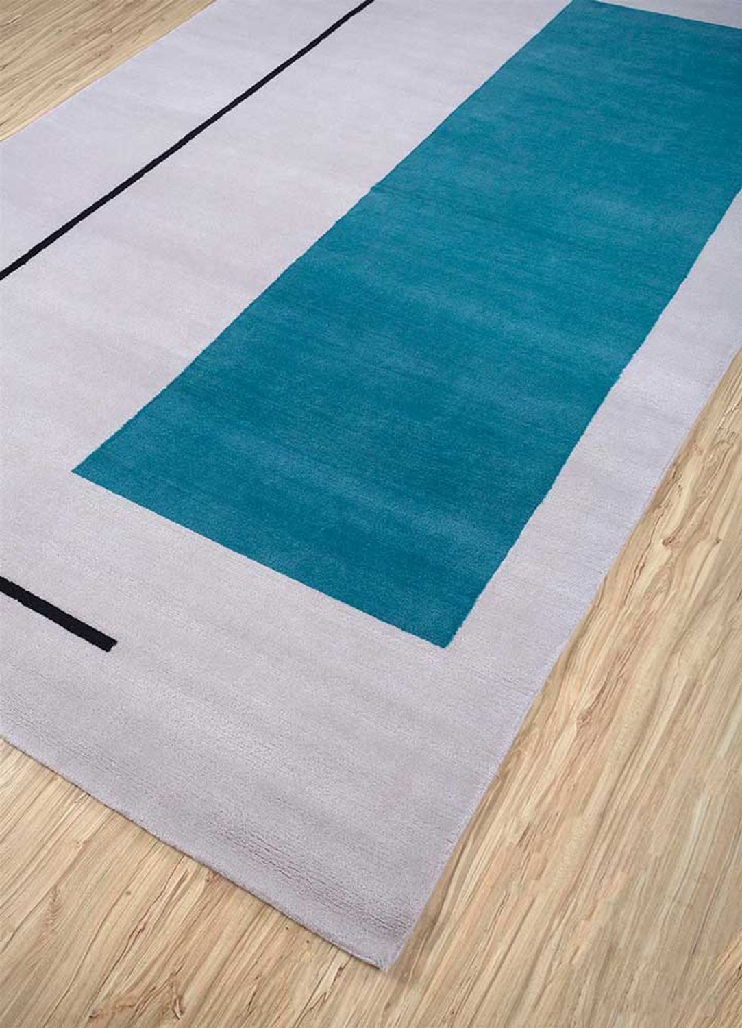 Wool Rug - 360 x 270 cm - dark grey