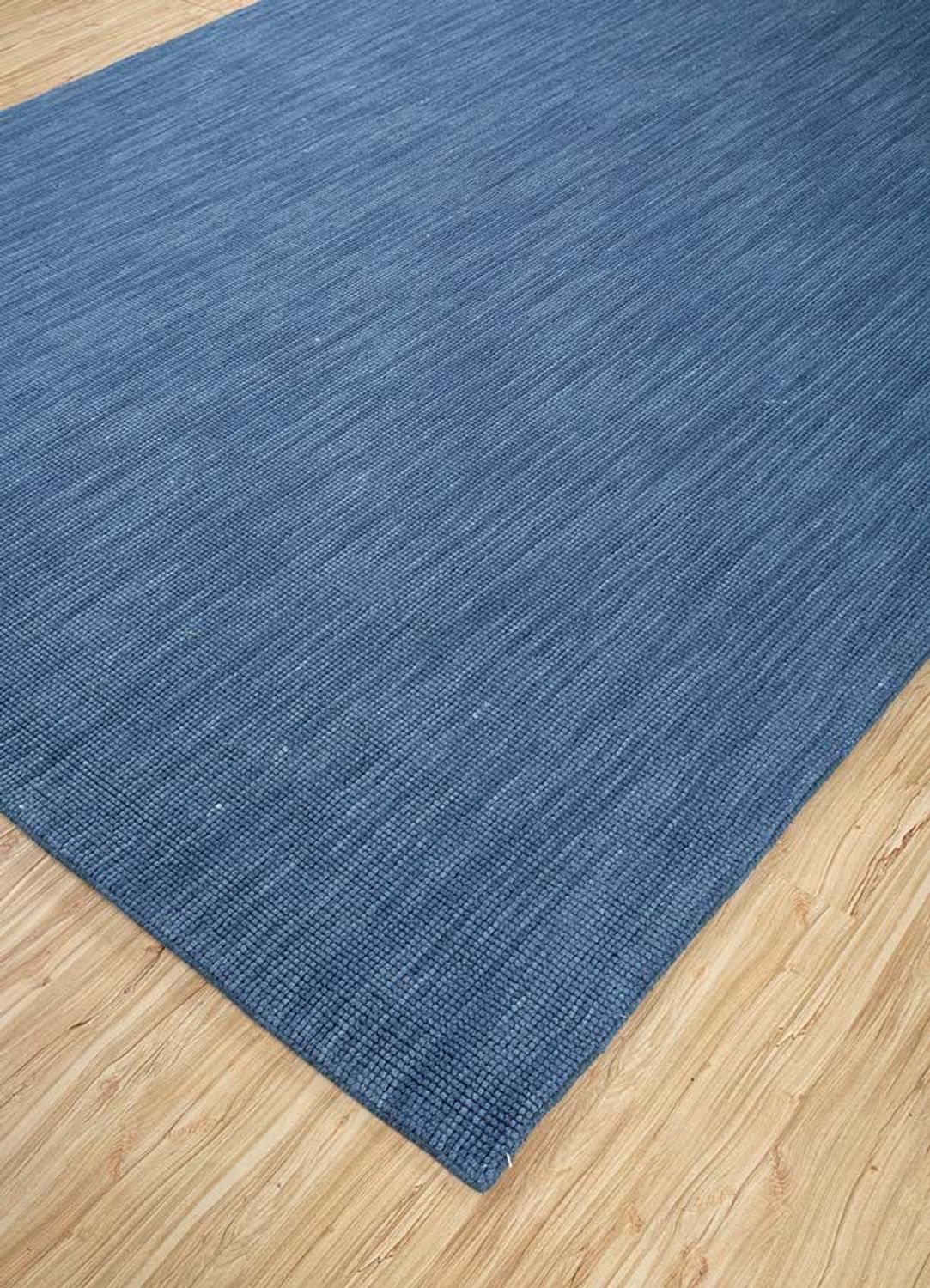 Wool Rug - 300 x 240 cm - blue