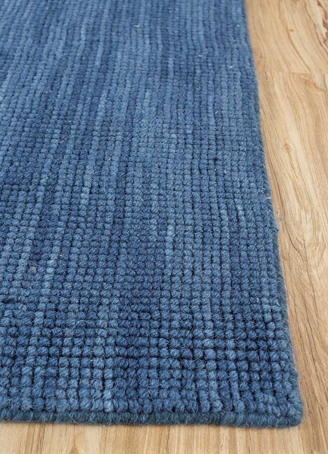 Wool Rug - 300 x 240 cm - blue