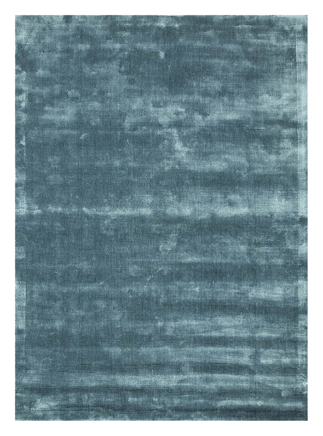 Rug - 195 x 135 cm - petrol blue