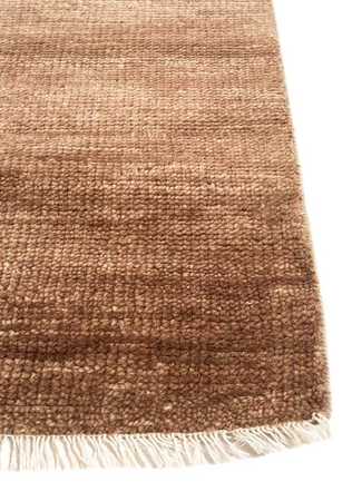 Wool Rug - 240 x 150 cm - brown