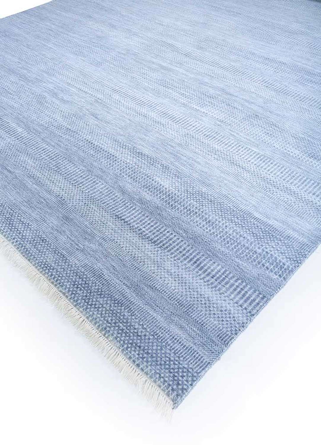 Wool Rug - 360 x 270 cm - blue