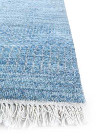 Wool Rug - 360 x 270 cm - blue