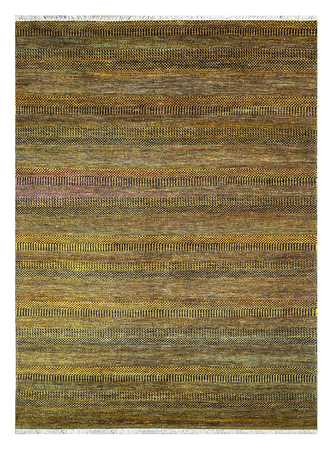 Wool Rug - 270 x 180 cm - olive green