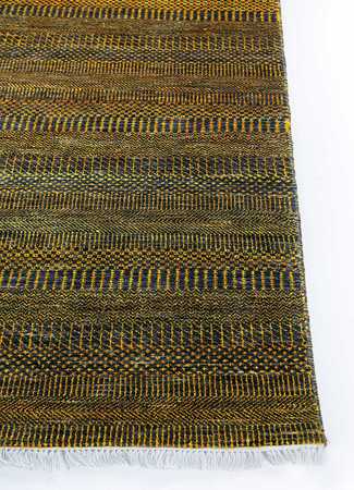 Wool Rug - 270 x 180 cm - olive green