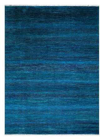 Wool Rug - 270 x 180 cm - dark blue