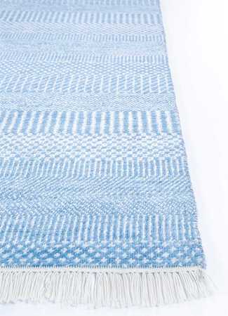 Wool Rug - 300 x 240 cm - sea blue