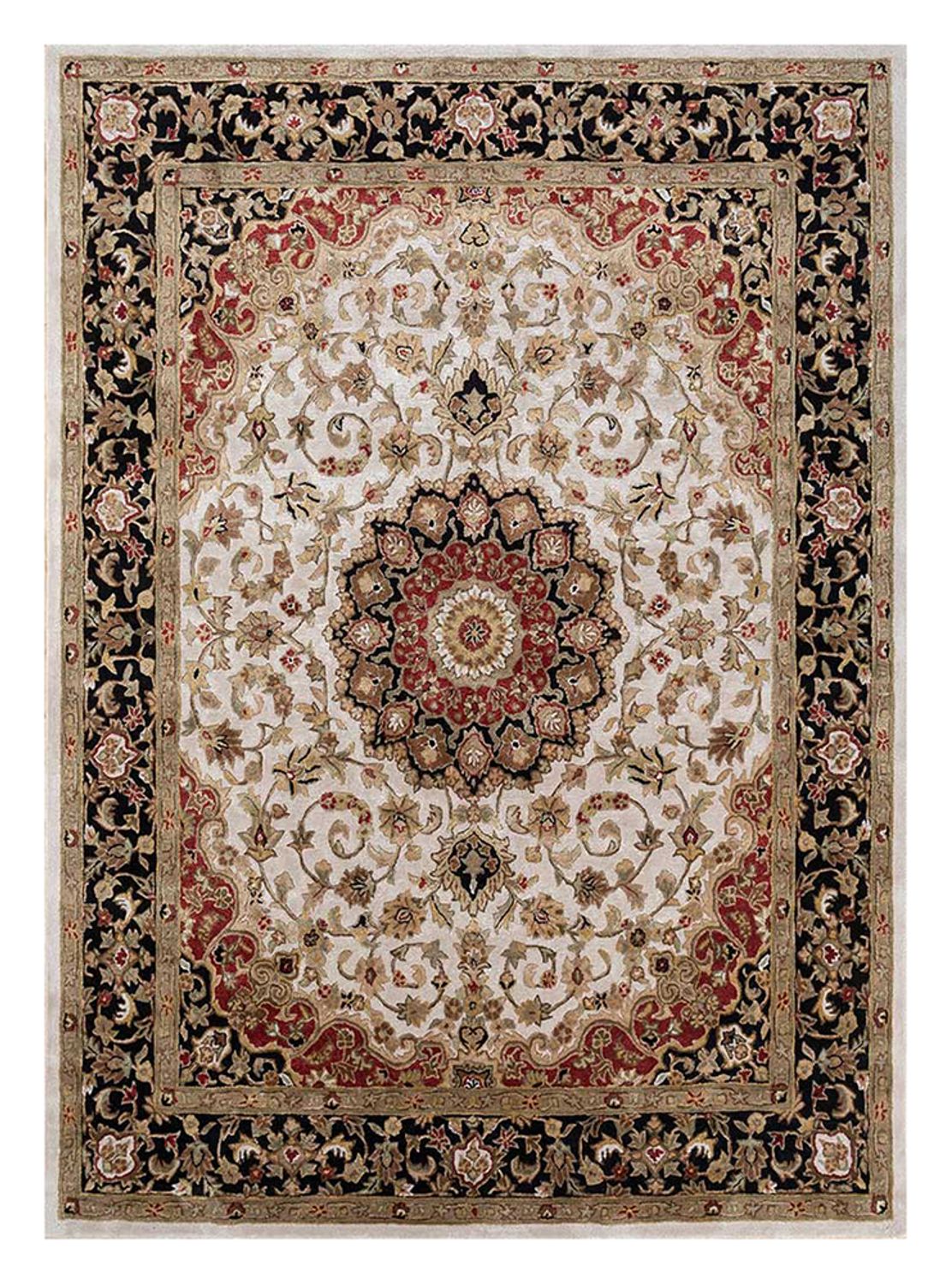 Wool Rug - 300 x 240 cm - cream