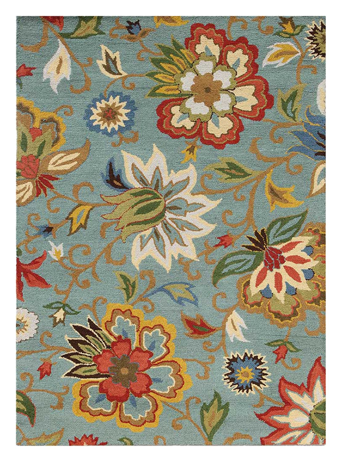 Wool Rug - 300 x 240 cm - multicolored