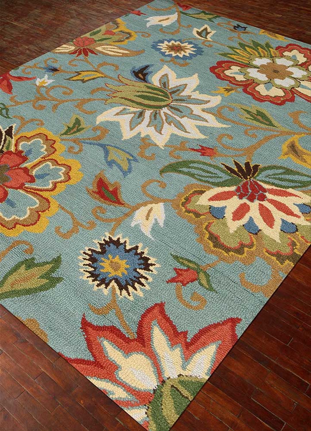 Wool Rug - 300 x 240 cm - multicolored