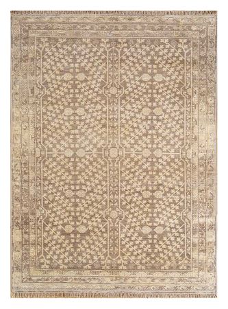 Wool Rug - 300 x 240 cm - dark beige