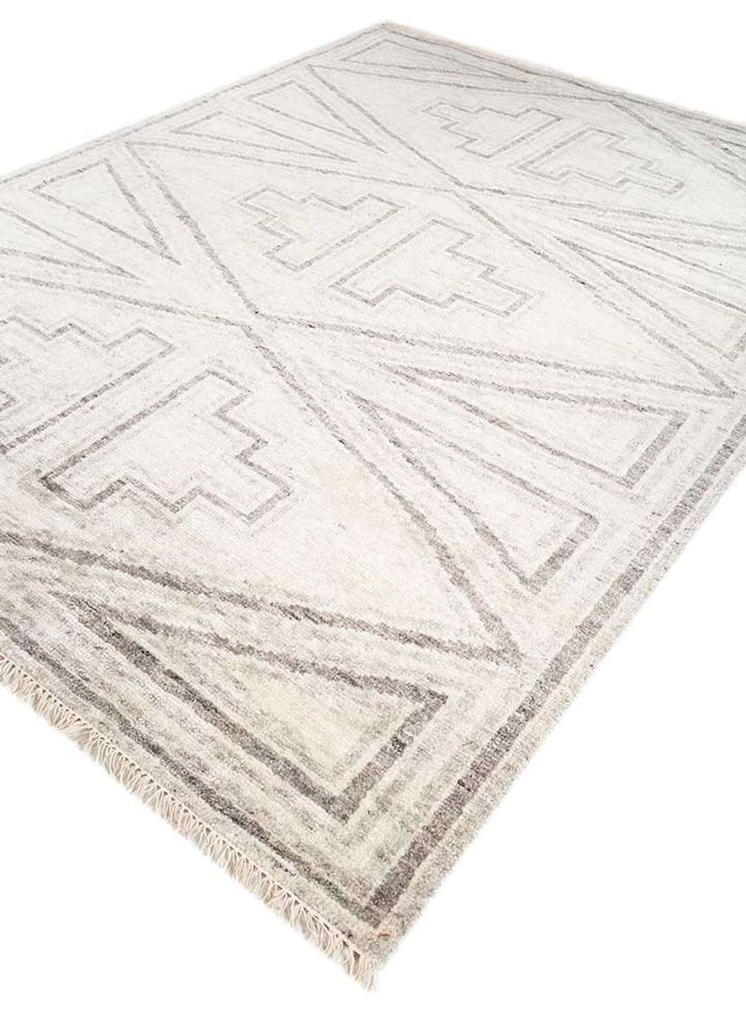 Wool Rug - 300 x 240 cm - light beige