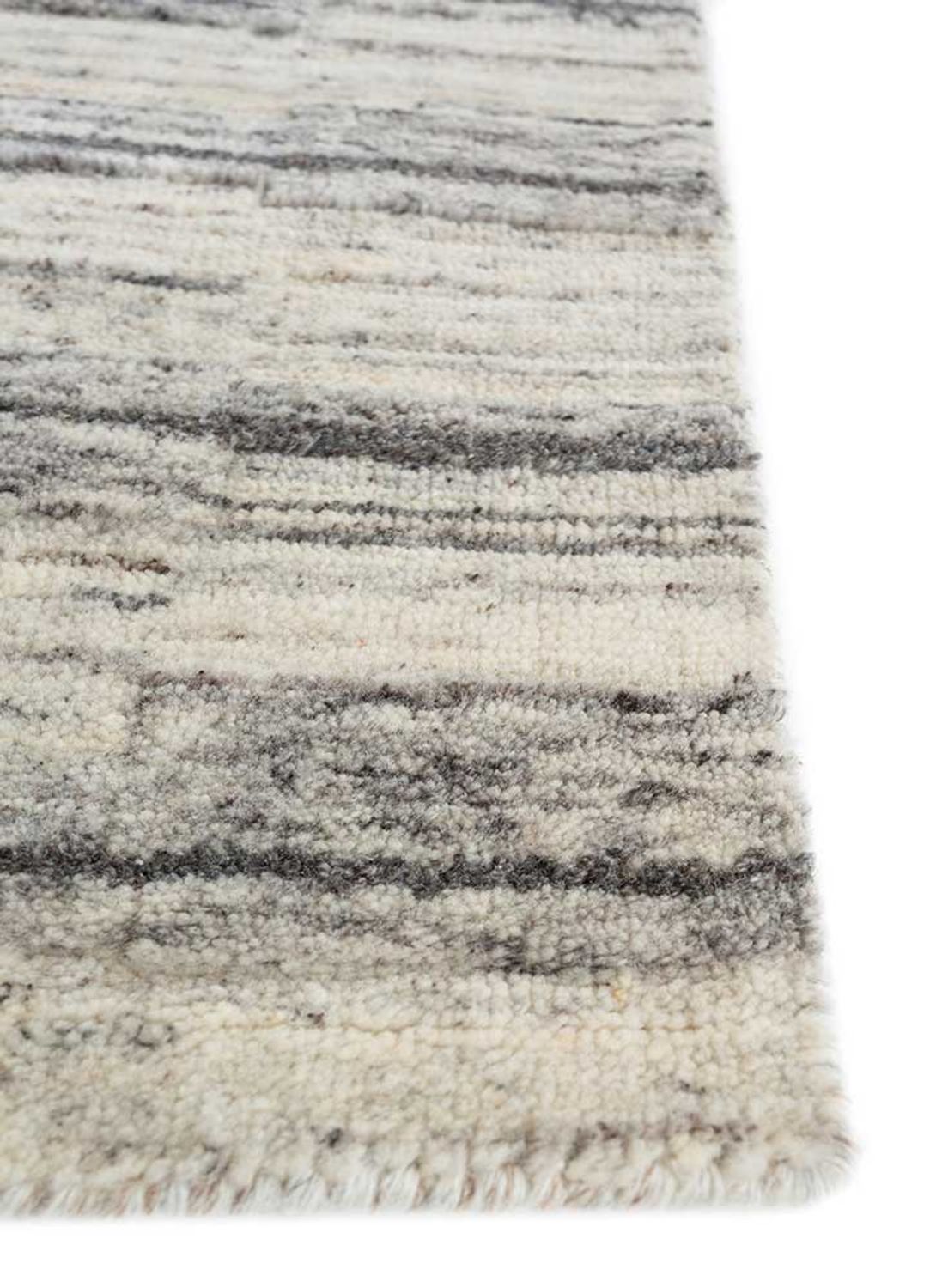 Wool Rug - 270 x 180 cm - white